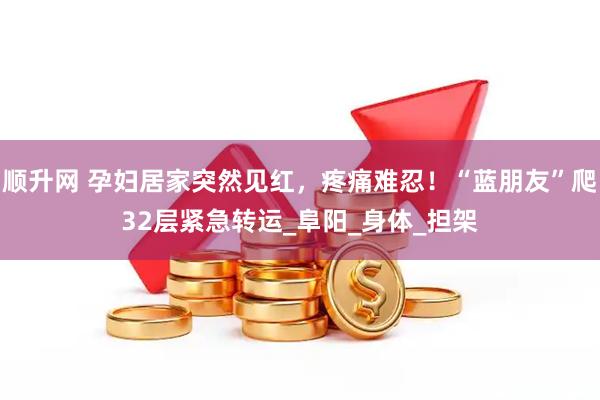 顺升网 孕妇居家突然见红，疼痛难忍！“蓝朋友”爬32层紧急转运_阜阳_身体_担架