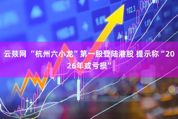 云燚网 “杭州六小龙”第一股登陆港股 提示称“2026年或亏损”